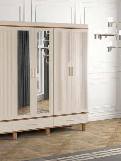 EFE 6’LI GARDIROP Komple MDF