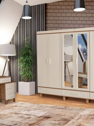 VERDA YATAK ODASI KOMPLE MDF